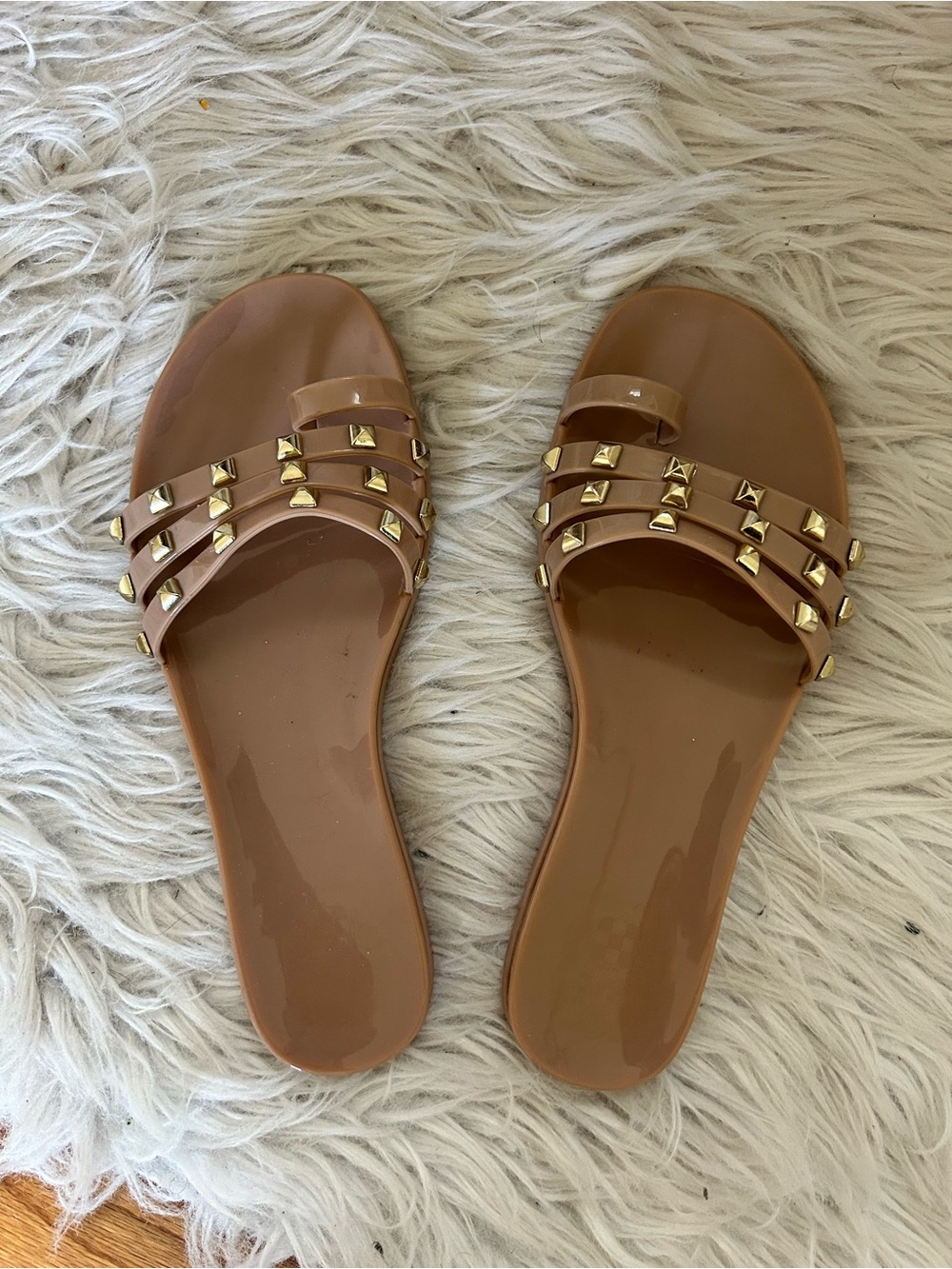 Vince Camuto Jelly Slip-On Sandals